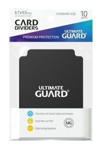 UG - Card Dividers Standard Size - Black