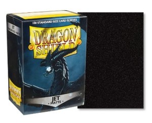 Dragon Shield Standard Sleeves - Matte Jet