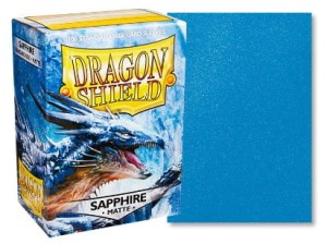 Dragon Shield Standard Sleeves - Matte Sapphire