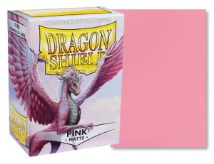 Dragon Shield Standard Sleeves - Matte Pink