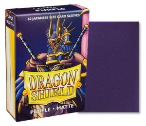 Dragon Shield Small Sleeves - Japanese Matte Purple