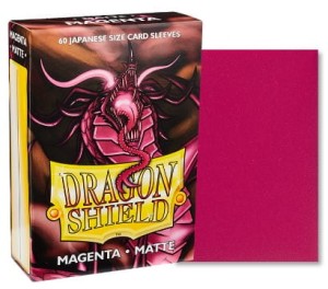 Dragon Shield Small Sleeves - Japanese Matte Magenta