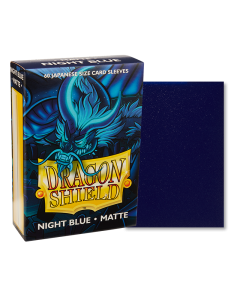 Dragon Shield Small Sleeves - Japanese Matte Night Blue
