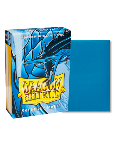 Dragon Shield Small Sleeves - Japanese Matte Sky Blue