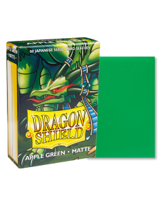 Dragon Shield Small Sleeves - Japanese Matte Apple Green