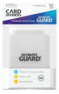 UG - Card Dividers Standard Size - Przeźroczyste (Transparent)