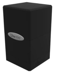 Ultra Pro - Deck Box Satin Tower - Jet Black