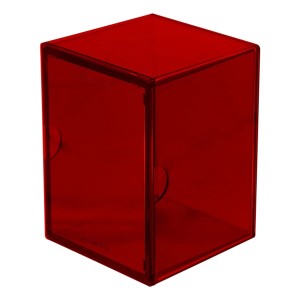 Ultra Pro - Eclipse 2-Piece Deck Box 100+ Apple Red