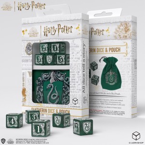QW Harry Potter: Zestaw K6 + Woreczek Slytherin