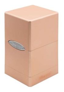 Ultra Pro - Deck Box Satin Tower - Metallic Rose Gold