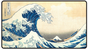 UP - Playmata Black Stitched - The Great Wave of Kanagawa