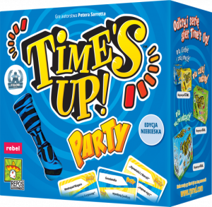 Time's Up! Party (ed. niebieska)