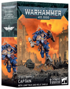 Space Marines Captain Jump Pack & Relic Shield