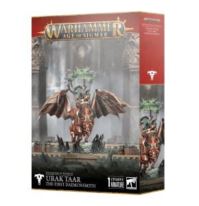 Helsmiths Of Hashut Taar the First Daemonsmith / Daemonsmith on Infernal Taurus