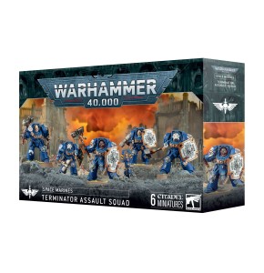 Space Marines Assault Terminator Squad