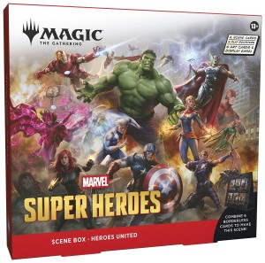 MTG - Marvel Super Heroes Scene Box Heroes United