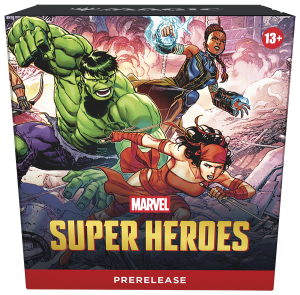 MTG - Marvel Super Heroes Prerelease Pack + 2 boostery!