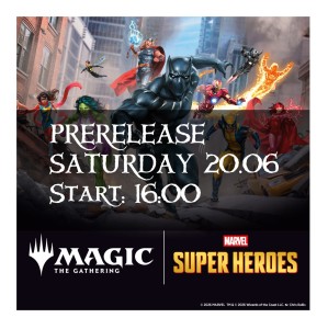 MTG - Marvel Super Heroes Prerelease Sobota 20.06 16:00