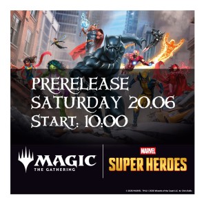 MTG - Marvel Super Heroes Prerelease Sobota 20.06 10:00