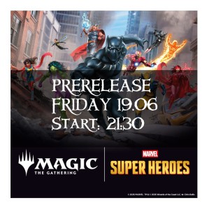 MTG - Marvel Super Heroes Prerelease Piątek 19.06 21:30