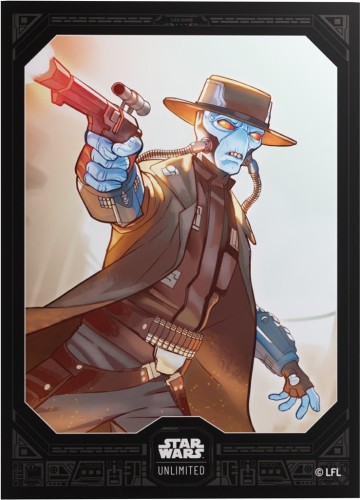 Gamegenic Star Wars Unlimited - Ashes of the Empire - Premium Art Sleeves - Cad Bane (1).jpg