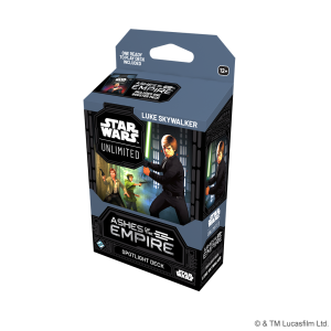 Star Wars: Unlimited Ashes of the Empire - Spotlight Deck Luke Skywalker