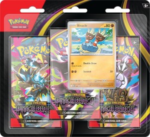 POK TCG: Blister 3-Pack ME05 Pitch Black - Binacle