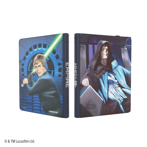 Gamegenic Star Wars Unlimited - Ashes of the Empire -  Zip-Up Album 18-Pocket - Jedi Luke Skywalker & Emperor Palpatin (9).jpg