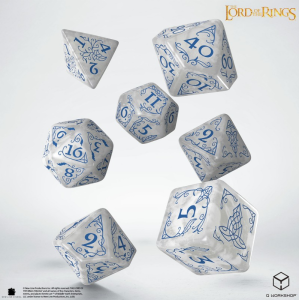QW LOTR: Rivendell Dice Set - Stone