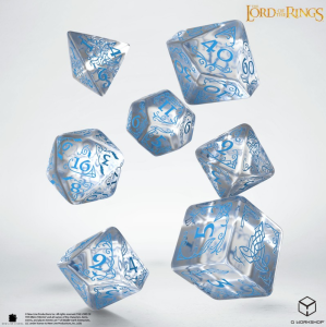 QW LOTR: Rivendell Dice Set - Water