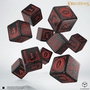 QW LOTR: Mordor 10xD6 Dice Set