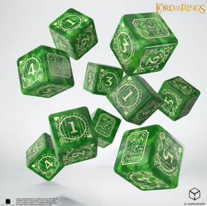 QW LOTR: Shire 10xD6 Dice Set