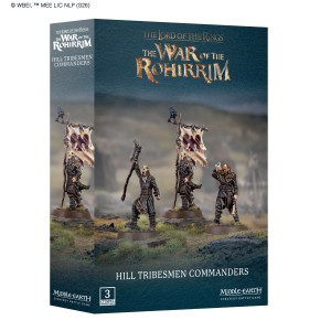 Middle-Earth Strategy Battle Game - Hill Tribesmen Commanders