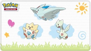 UP - POK - Playmat Togepi Evolutions Stiched