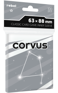 Koszulki Rebel Corvus "CCG" Inner Sleeve 63,5x88mm