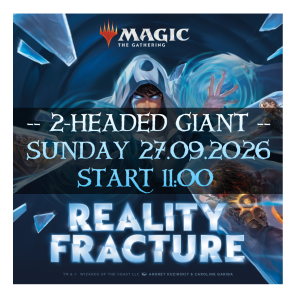 MTG - Reality Fracture 2-HG Prerelease Niedziela (27.09) 11:00