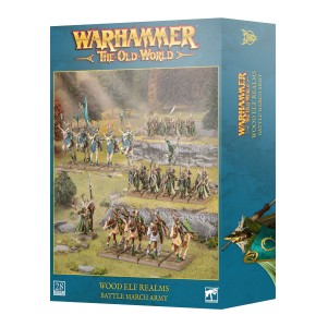 Battle March Army Wood Elf Realms