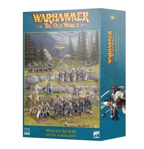 Battle March Army High Elf Realms
