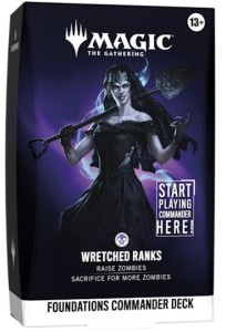 MTG - Foundations Commander Deck - Wretched Ranks