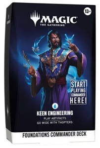 MTG - Foundations Commander Deck - Keen Engineering