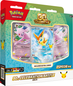 POK TCG: 30th Celebration - Battle Deck Espeon ex ( Wave2 )