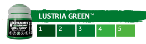 Warhammer Tone Pro - Lustria Green 1-5 - 5x 12ml