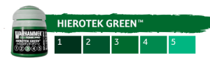 Warhammer Tone Pro - Hierotek Green 1-5 - 5x 12ml