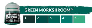 Warhammer Tone Pro - Green Morkshroom 1-5 - 5x 12ml
