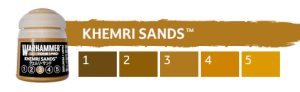 Warhammer Tone Pro - Khemri Sands 1-5 - 5x 12ml