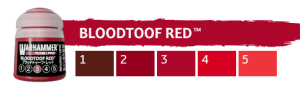 Warhammer Tone Pro - Bloodtoof Red 1-5 - 5x 12ml