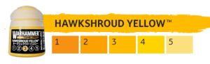 Warhammer Tone Pro - Hawkshroud Yellow 1-5 - 5x 12ml