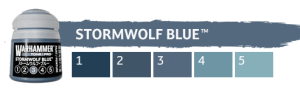 Warhammer Tone Pro - Stormwolf Blue 1-5 - 5x 12ml