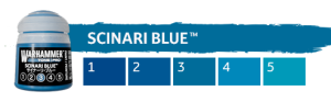 Warhammer Tone Pro - Scinari Blue 1-5 - 5x 12ml