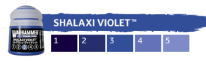 Warhammer Tone Pro - Shalaxi Violet 1-5 - 5x 12ml